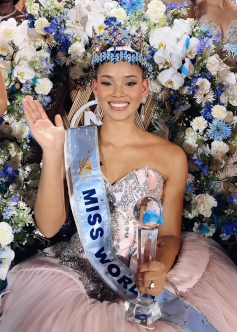 ¡44 años después! Joheirry Mola, con solo 24 años, devuelve la corona de Miss Mundo a República Dominicana