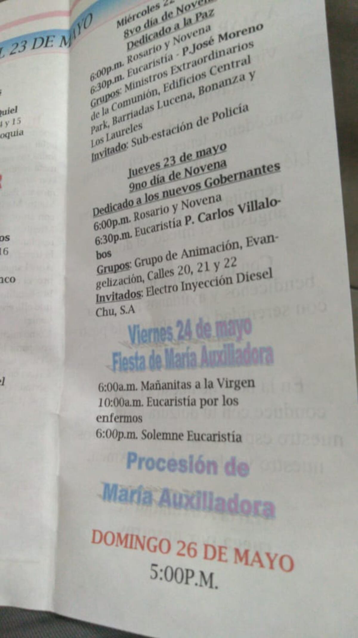 Pueblo Nuevo está de fiesta desde hoy