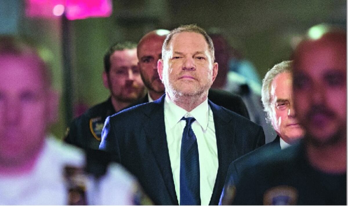 'Me acosté con Jennifer Lawrence' le dijo Harvey Weinstein a mujer que abusó