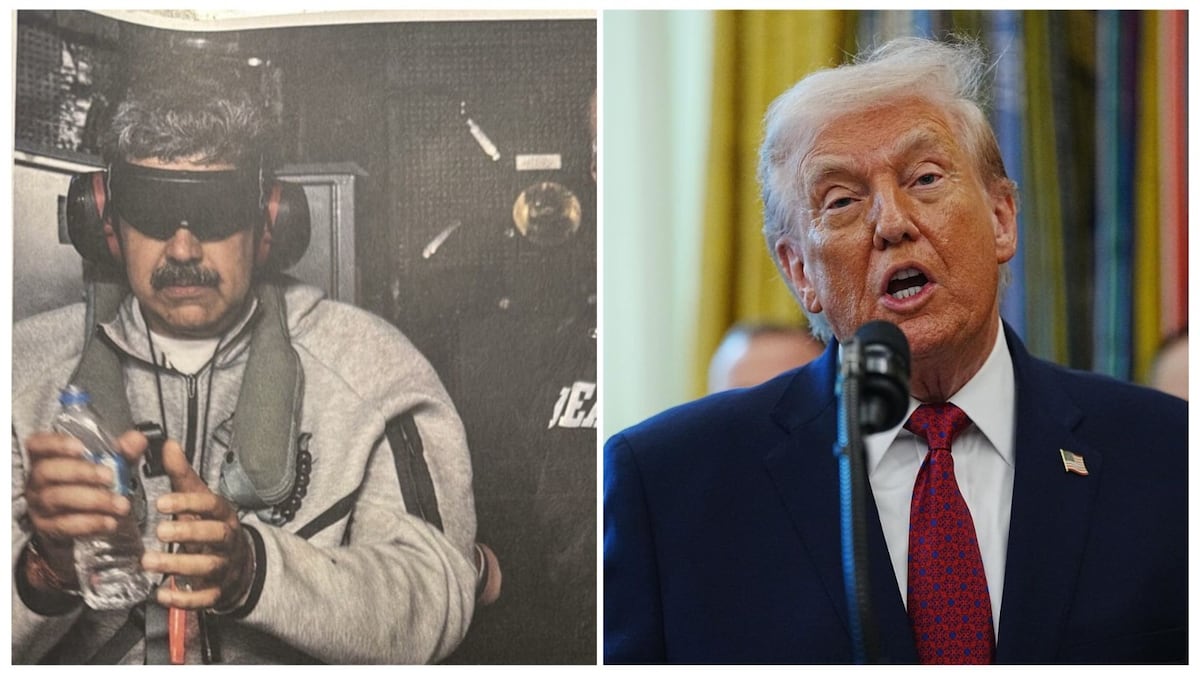 Trump tras la captura de Maduro: ‘Nosotros vamos a administrar Venezuela.... Será difícil que Machado lídere’