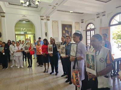 Vía Crucis emociona al Hospital Santo Tomás con 16 estaciones vivas