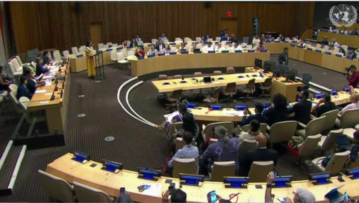 Aplauden de pie a la Señorita Panamá Rosa Montezuma en la OEA | Video