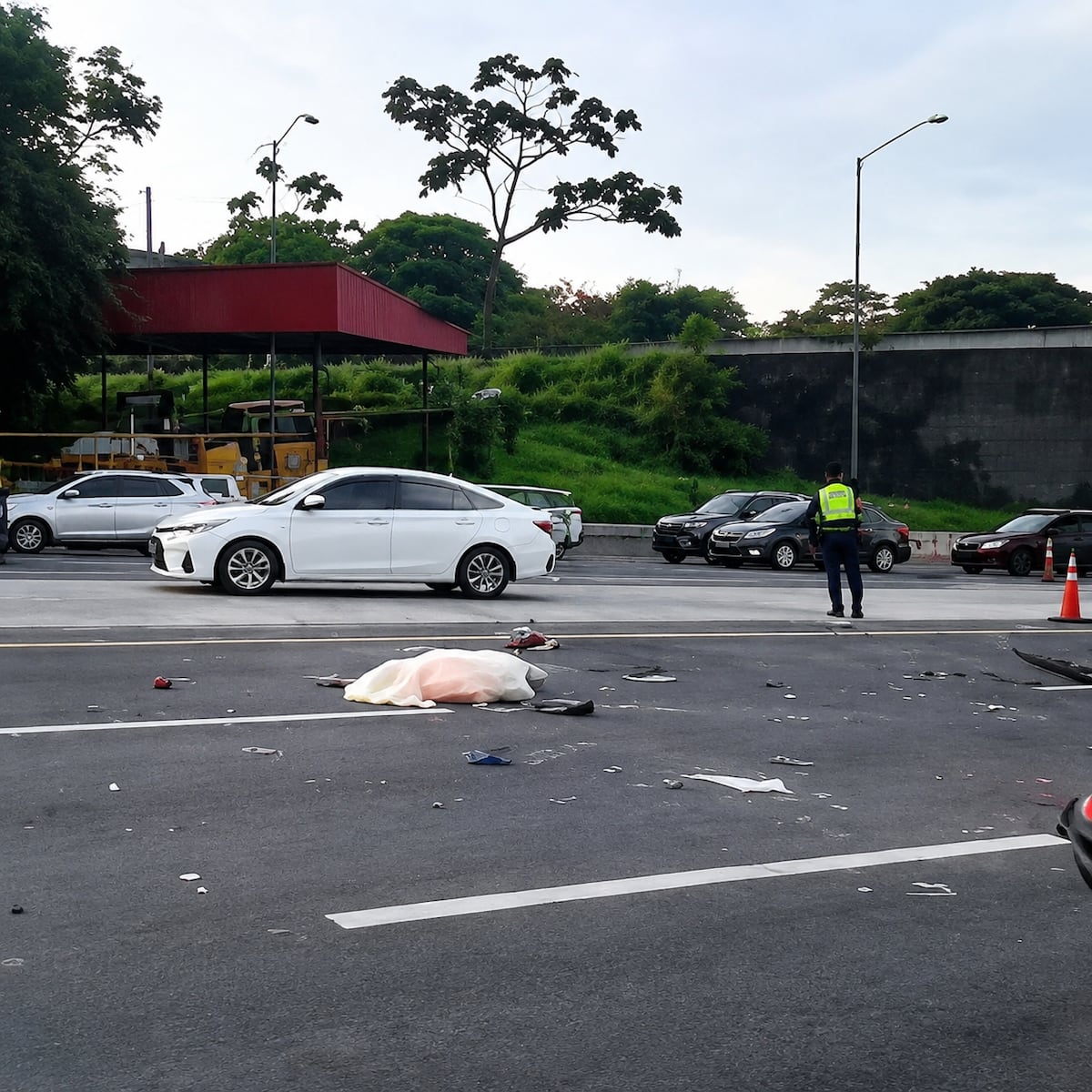 Horror en la autopista Arraiján-La Chorrera: cuerpo quedó sobre la vía tras el impacto +VIDEO