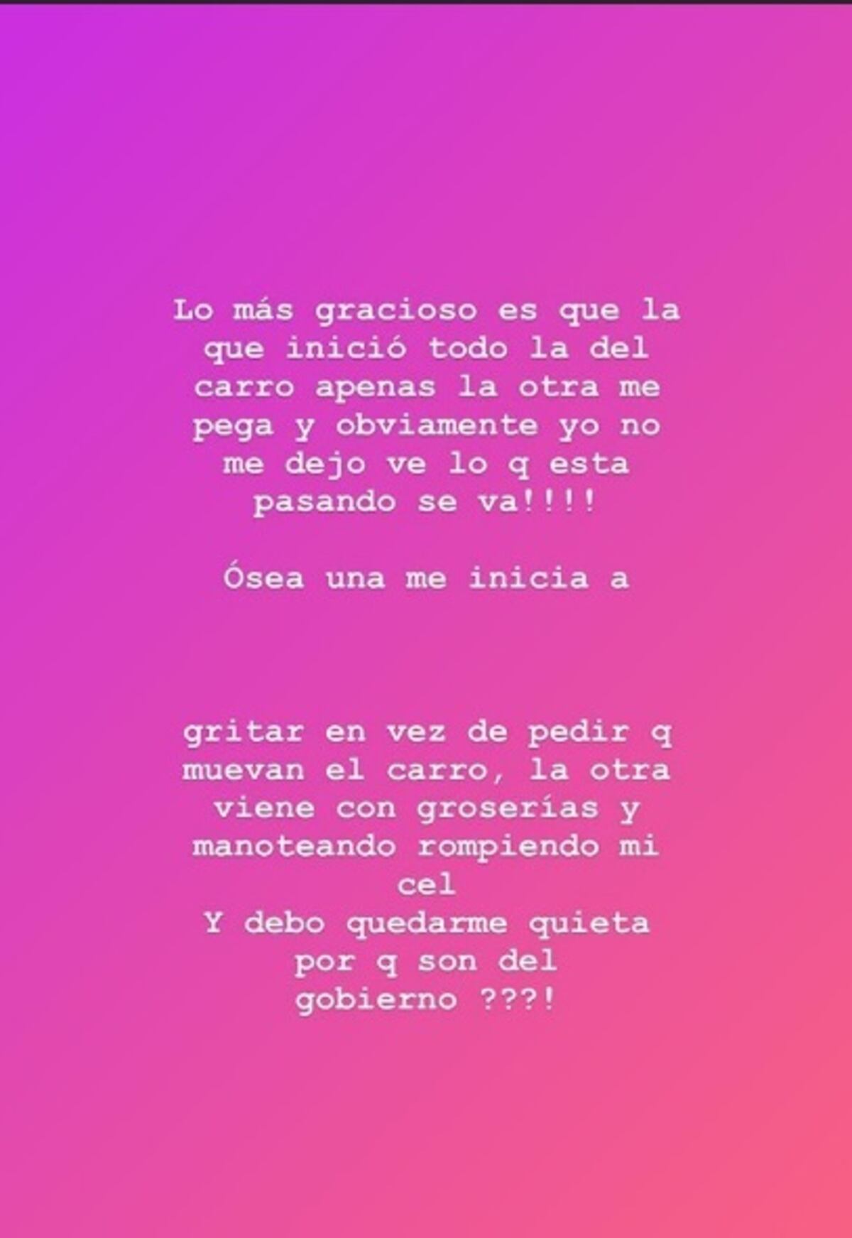 Pelea. Dos mujeres ‘del Gobierno’ en altercado con esposa de Mr. Saik. Ella llora, pero no se deja. Video