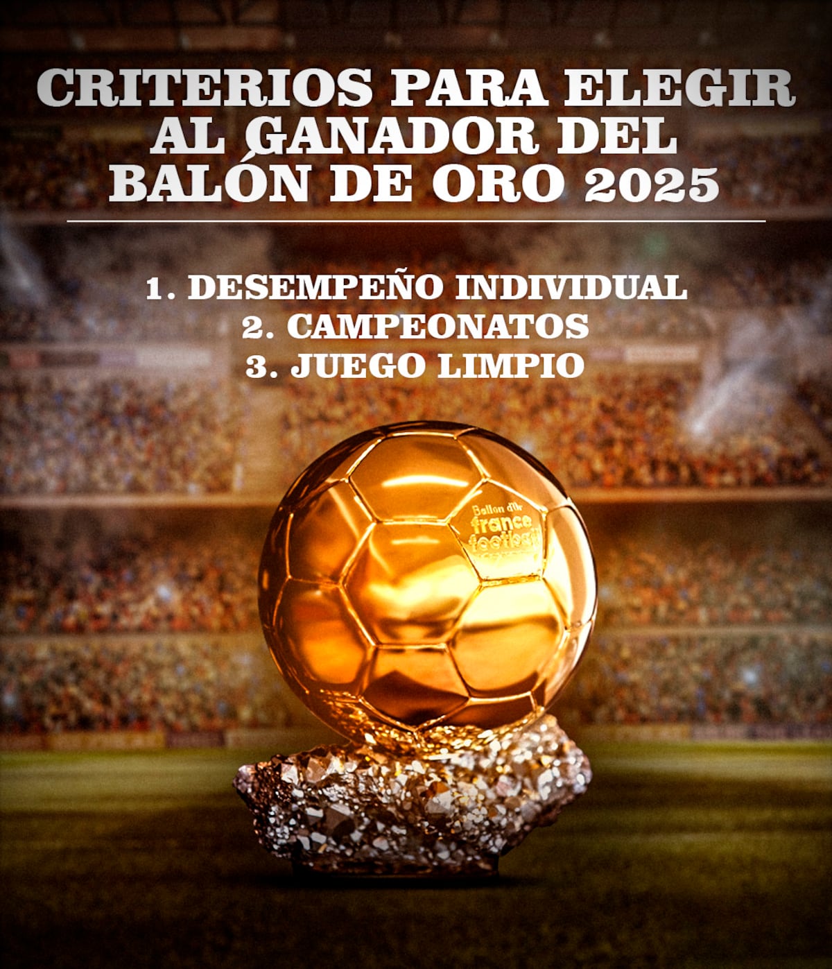 Fútbol Mundial al rojo vivo: ¿Quién ganará el Balón de Oro 2025?