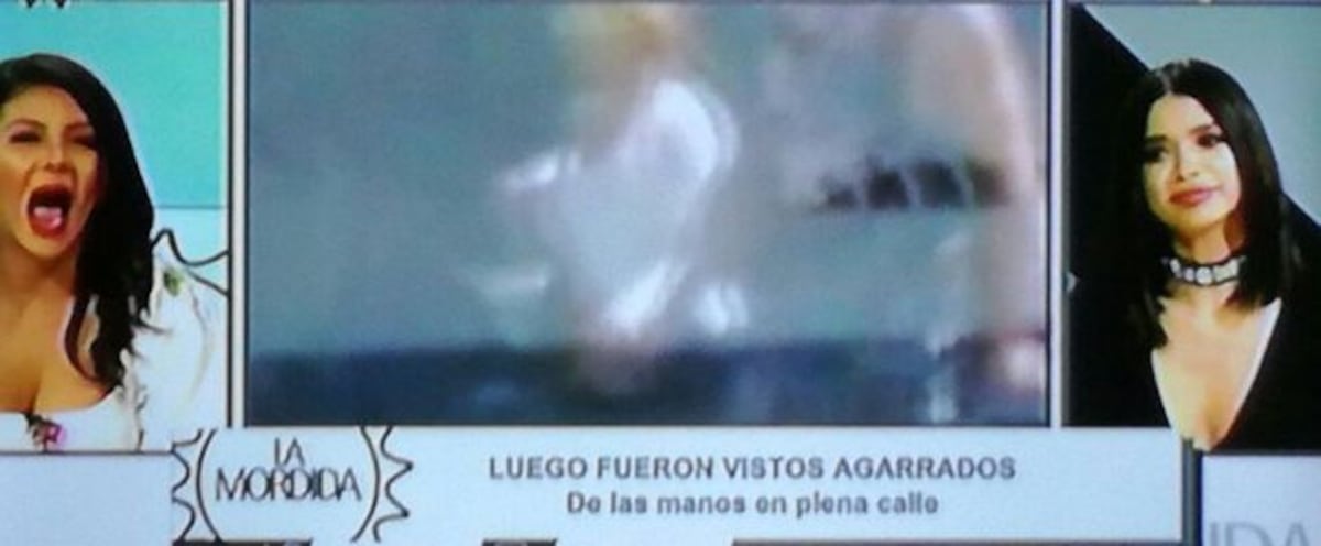 VIDEO | Pillan a Jorge, el ex de Mónica Lee, agarrado de manos con otra