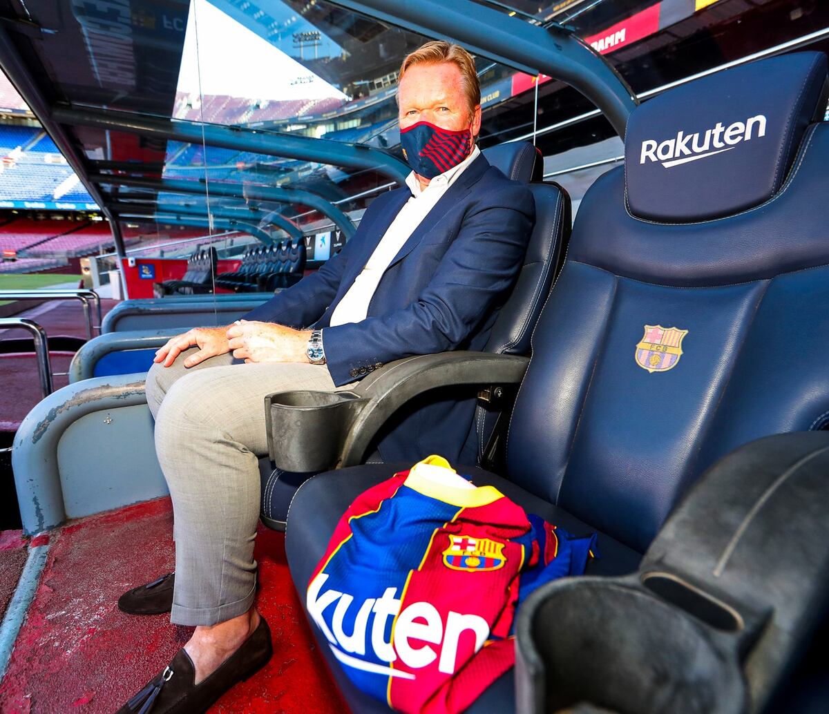 Koeman sobre el Barça: ‘Dirigiré al mejor club del mundo'