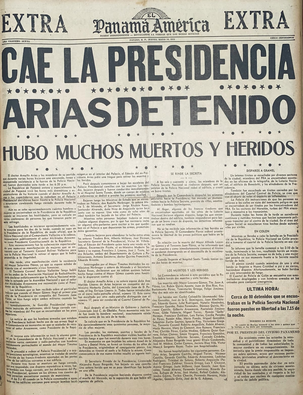 Militar, polleras y asesinato: la vida de José Antonio y el tratado Remón Eisenhower 