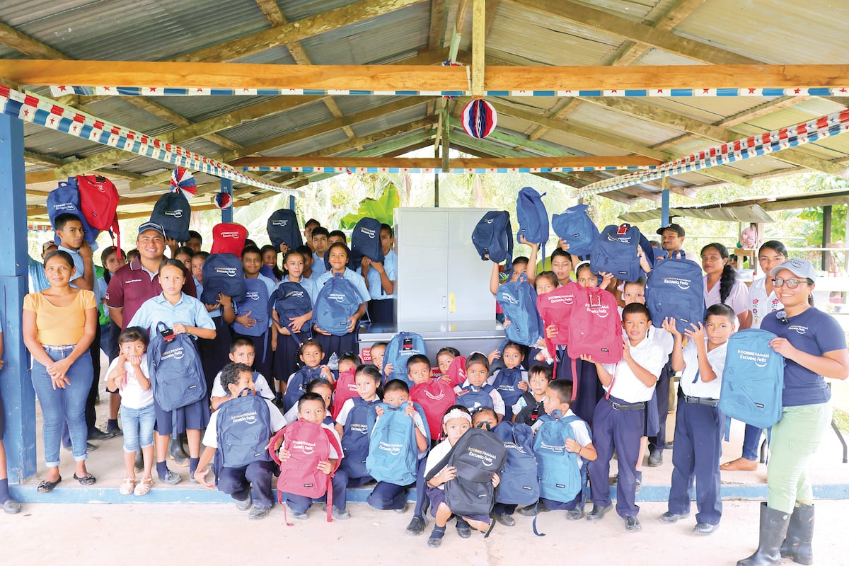 Cobre Panamá cierra el 2025 con su proyecto Escuela Feliz beneficiando a más de 3,700 niños de Colón y Coclé