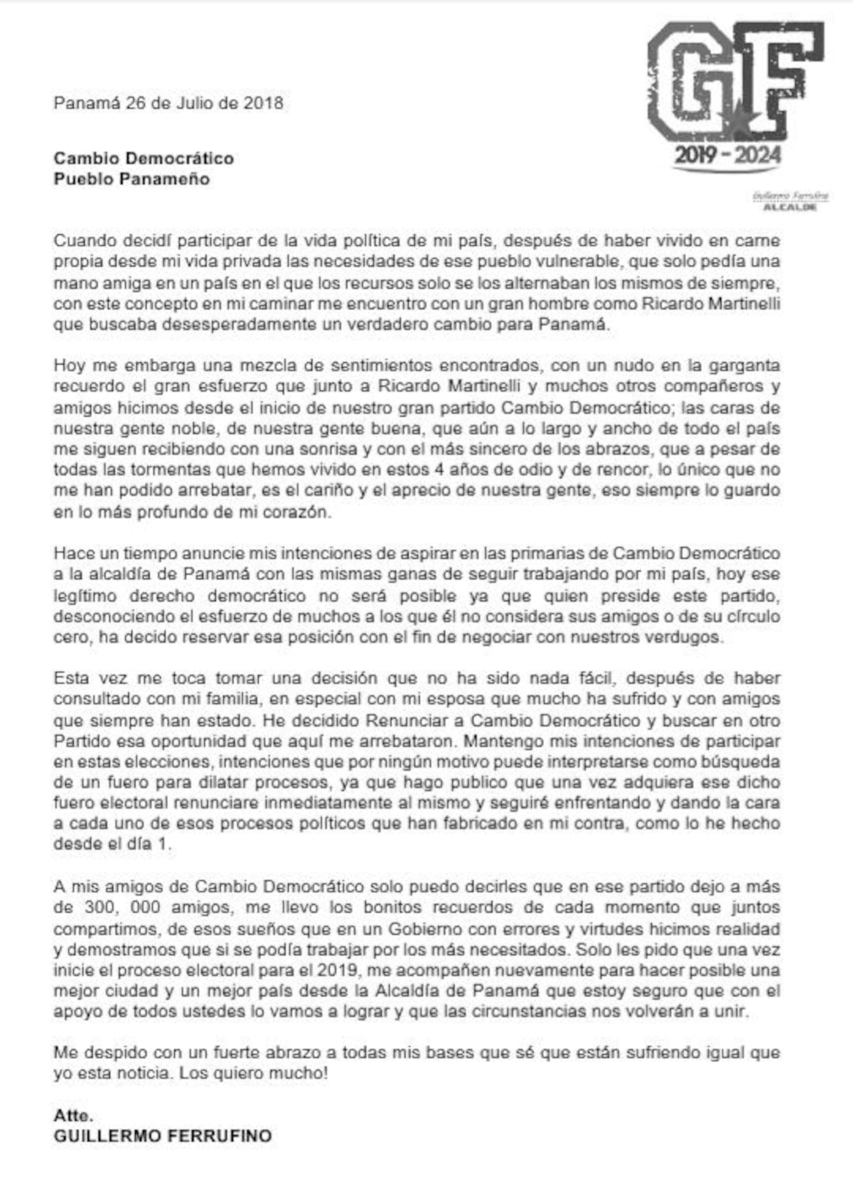 ¿Qué tal si te digo? Ferrufino va por diputado,  se une a fórmula  Rómulo-Casís