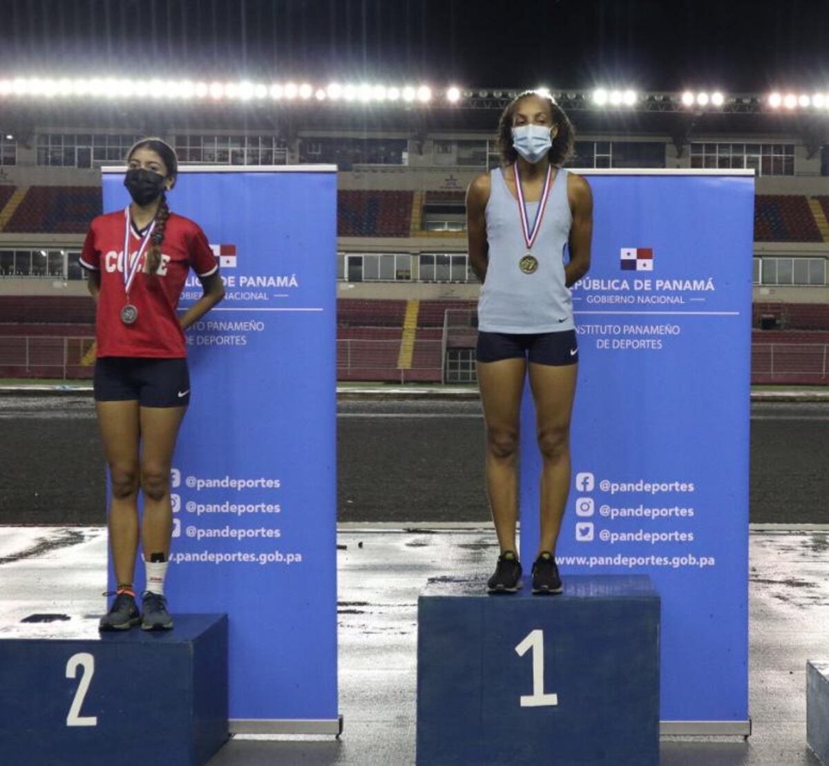 Aranda gana oro en Nacional de Atletismo Mayor con salto de 6.55m.