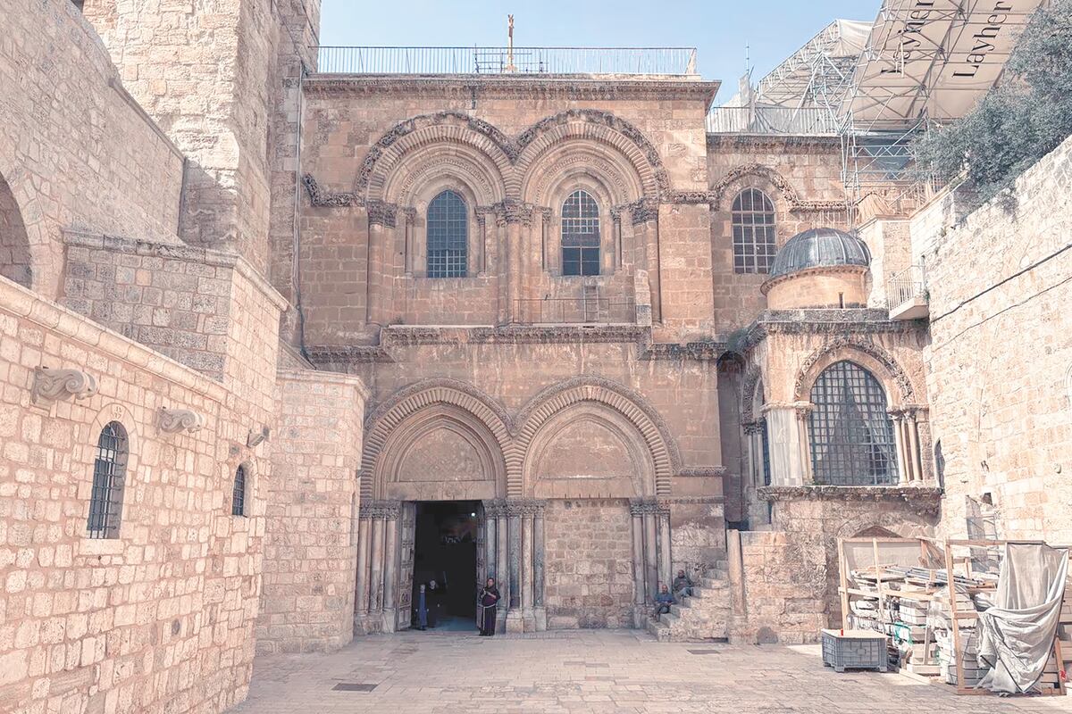 Impacto de la  guerra en Gaza vacío turístico en Jerusalén en Semana Santa