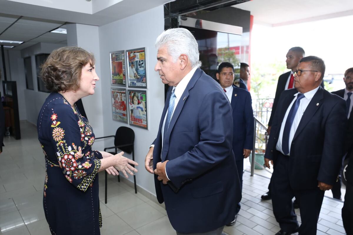 Presidente José Raúl Mulino visita Corprensa