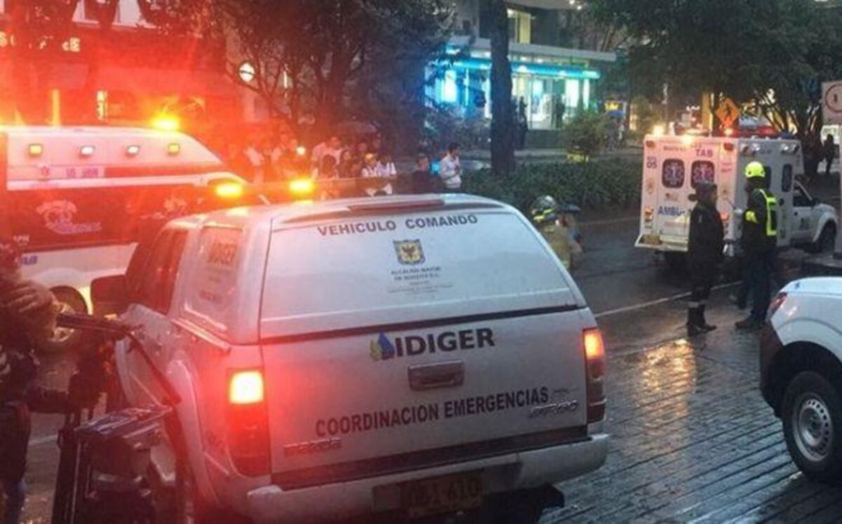 Hombre apuñaló y lanzó a su esposa desde un octavo piso en Bogotá