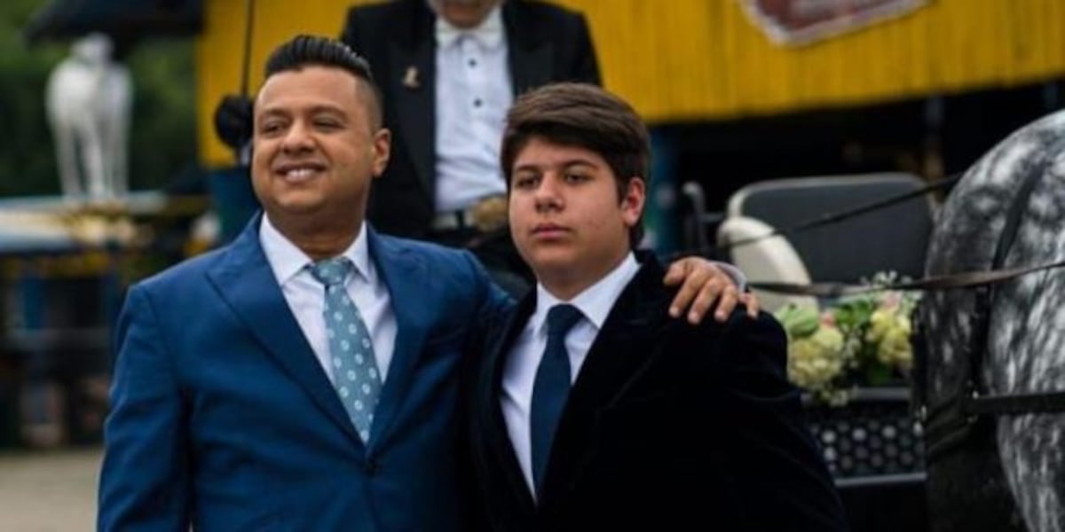 Hijo de Rafael Santos demuestra su talento al interpretar canción de su abuelo Diomedes Díaz