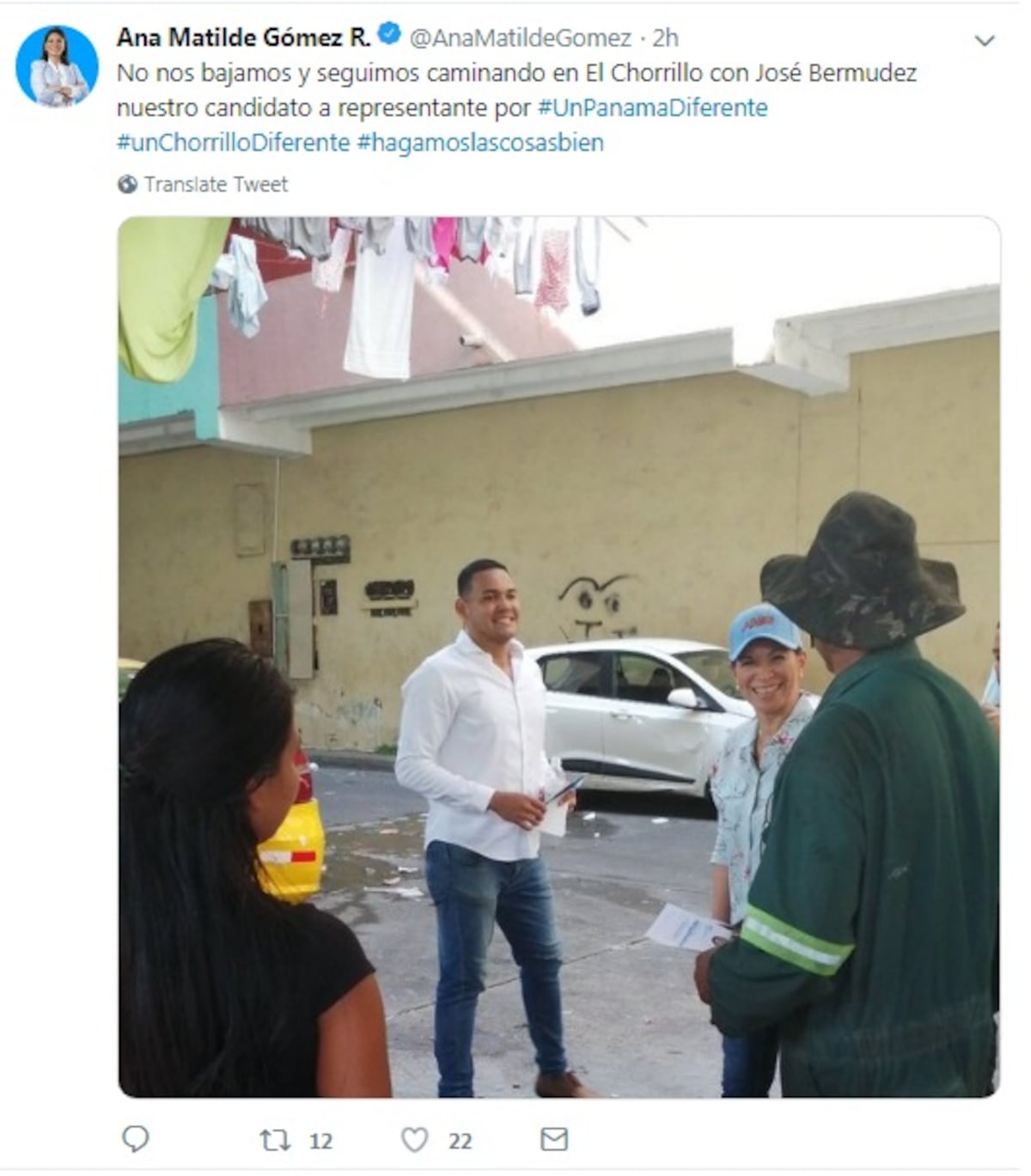 Ana Matilde niega que se baje de candidatura y que ande llorando