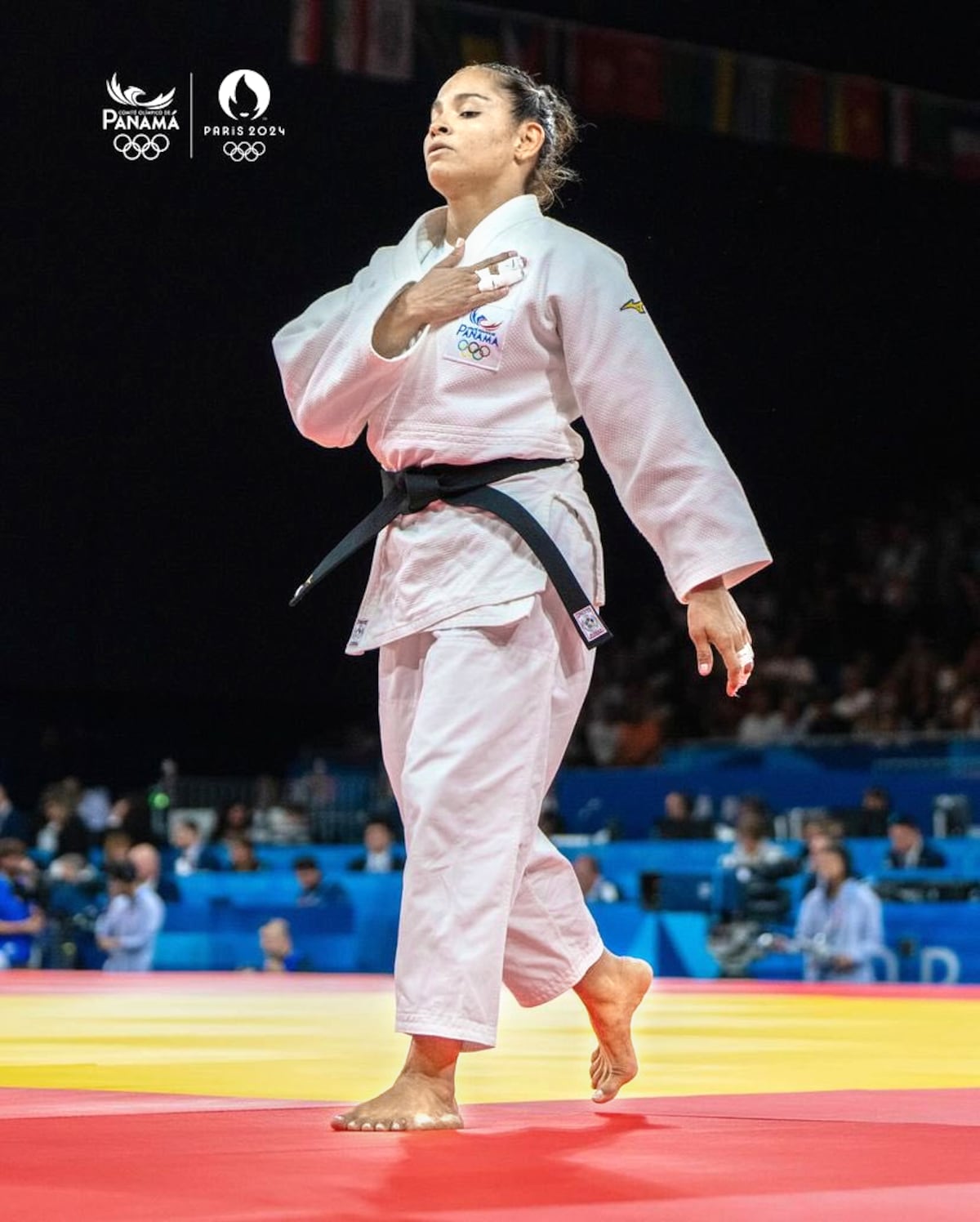 ¡Histórico! Kristine Jiménez gana su primer combate en Juegos Olímpicos pero cae en octavos ante la campeona mundial