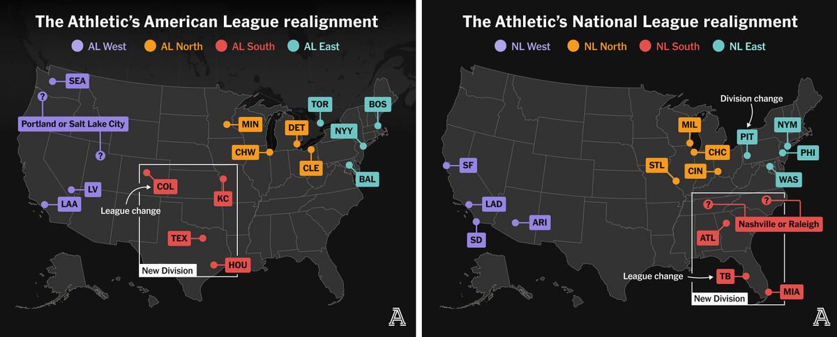 ¿Yankees y Mets en la misma división?Abren la puerta a una reestructuración radical en Grandes Ligas