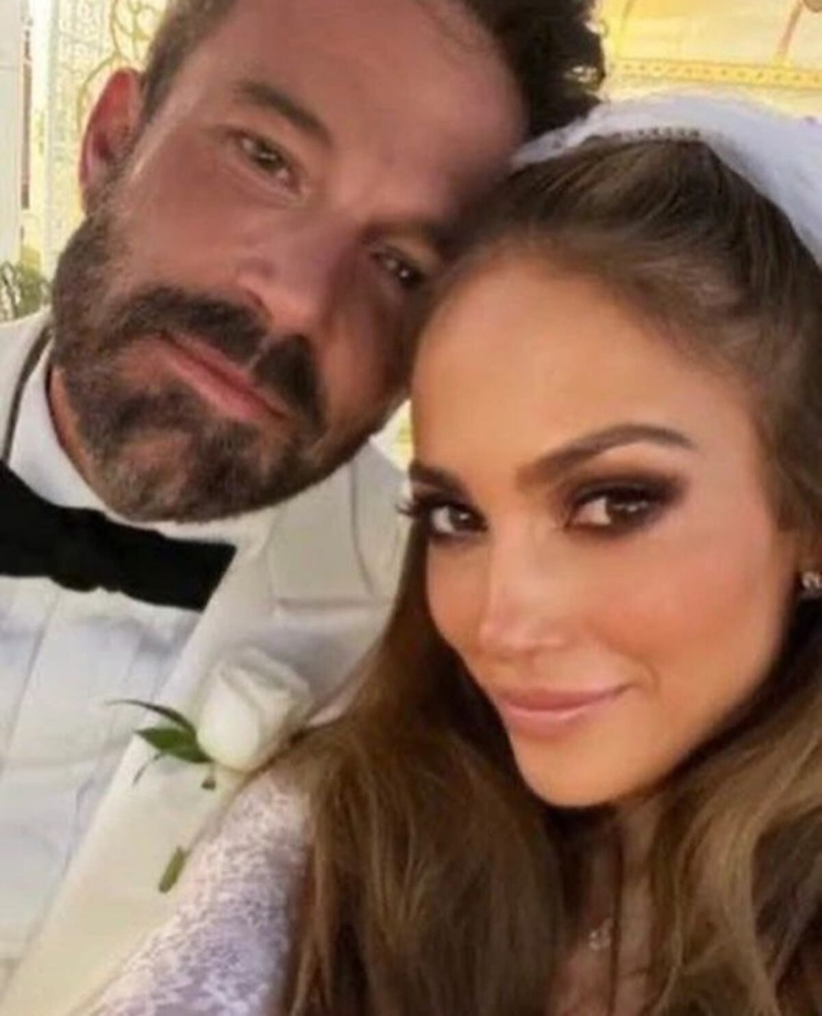 Boda íntima. JLo y Ben Affleck ya son marido y mujer 