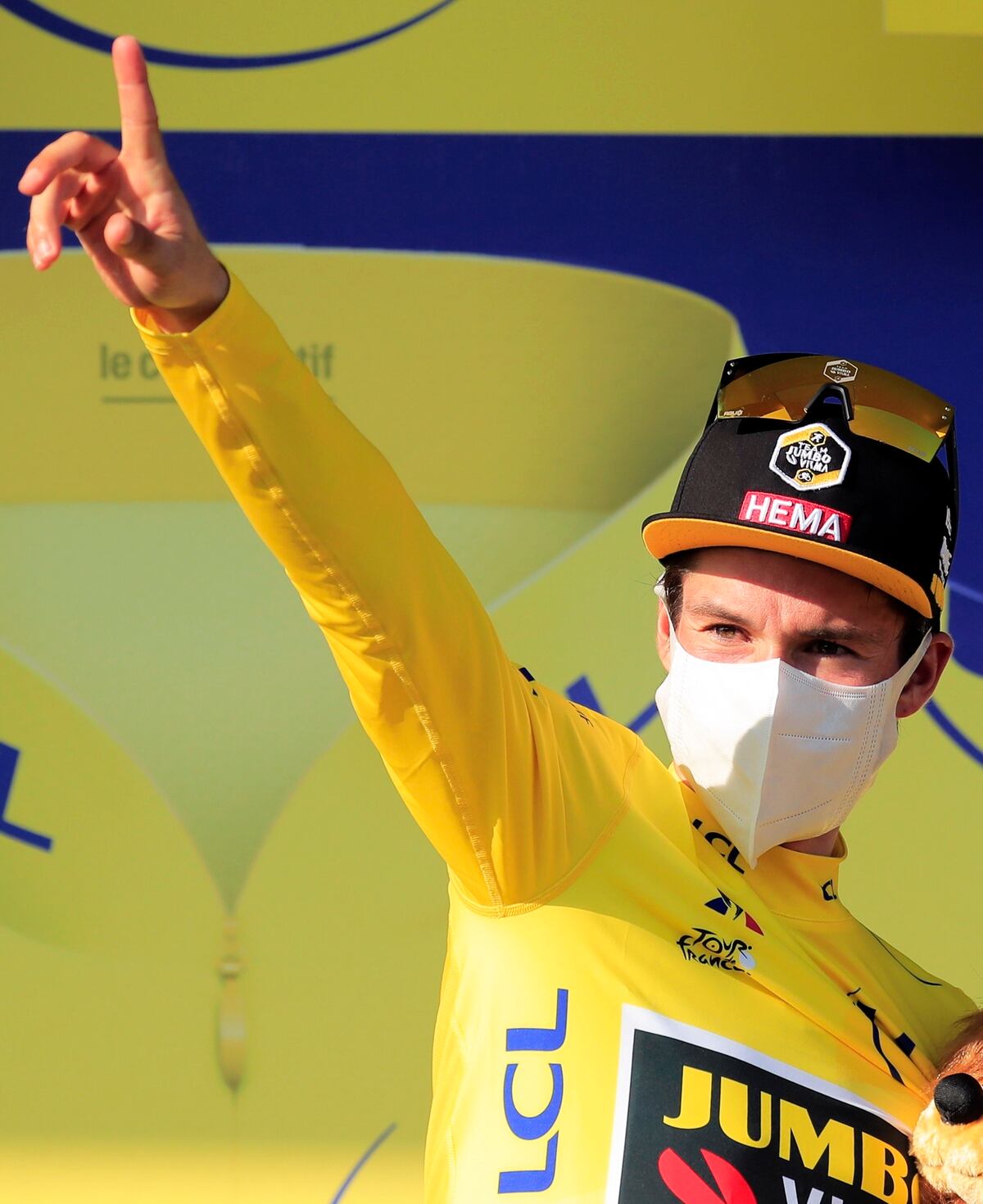 Líder del Tour de Francia Primoz Roglic da negativo a prueba de coronavirus