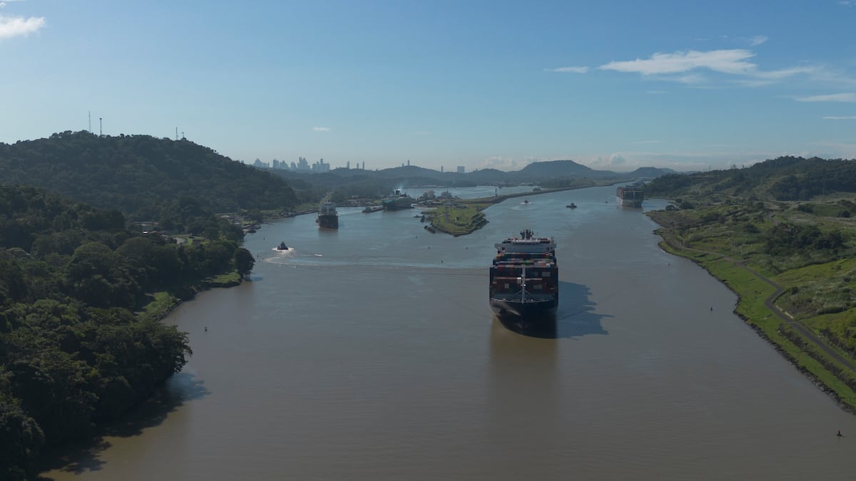 ¡Menos lluvia! La falta de agua vuelve a golpear al Canal de Panamá