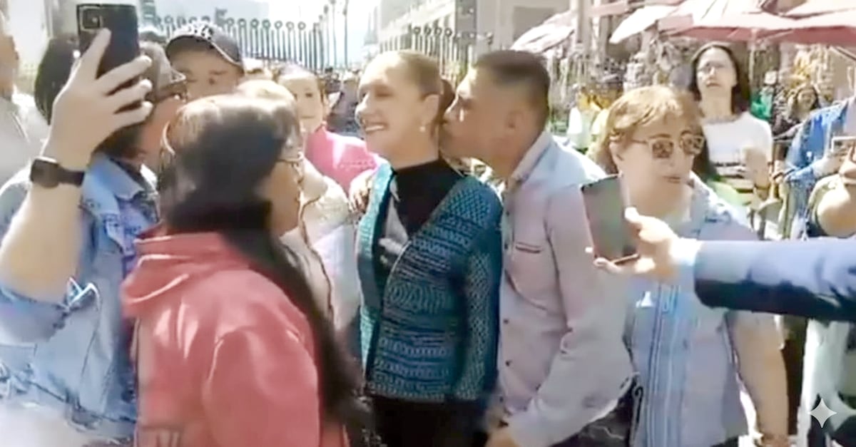 Seguridad en la mira: Detienen al que toqueteó a Sheinbaum en pleno Centro Histórico
