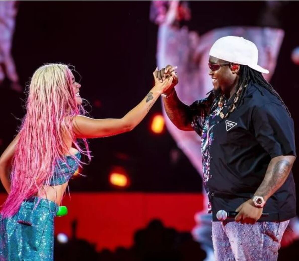 Sech y Karol G desatan la fiebre latina en Madrid