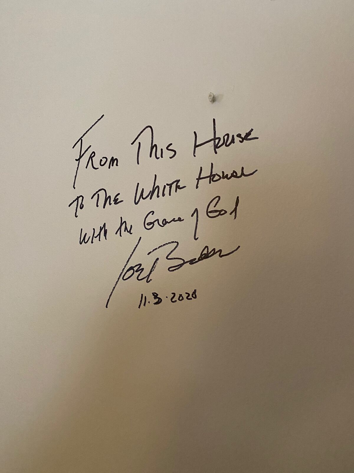 El emotivo mensaje del rival de Trump sobre su posible llegada a la Casa Blanca