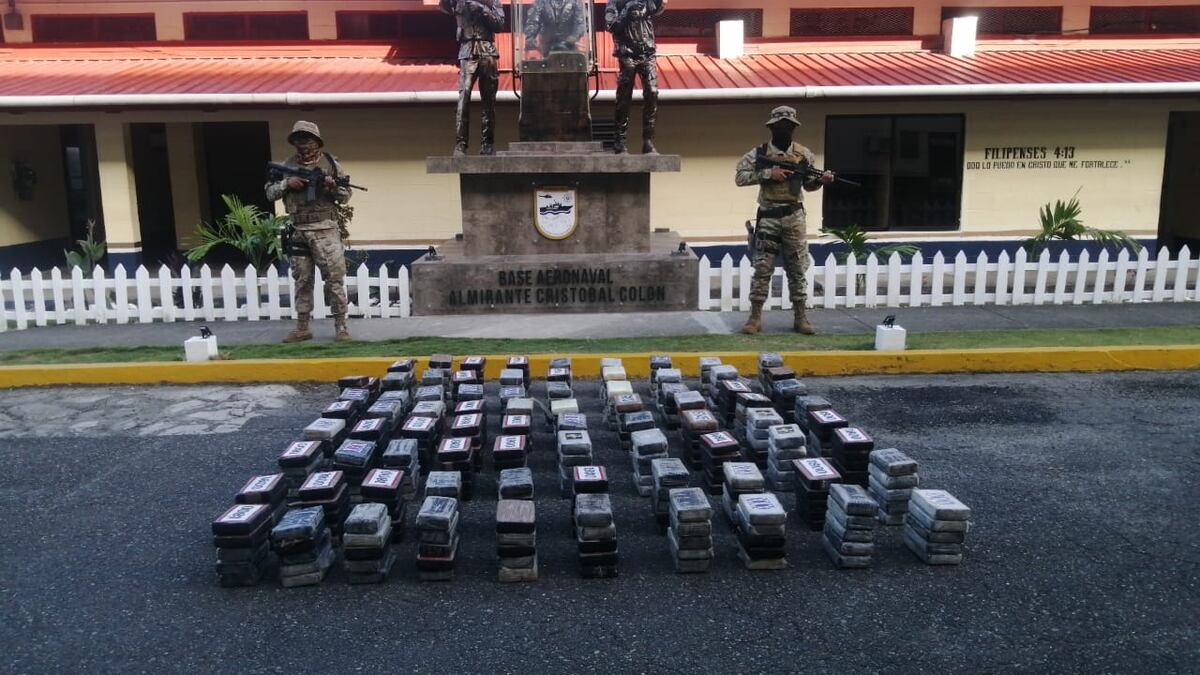 Fiscalía de Colón decomisó 32 toneladas de cocaína en 7 meses