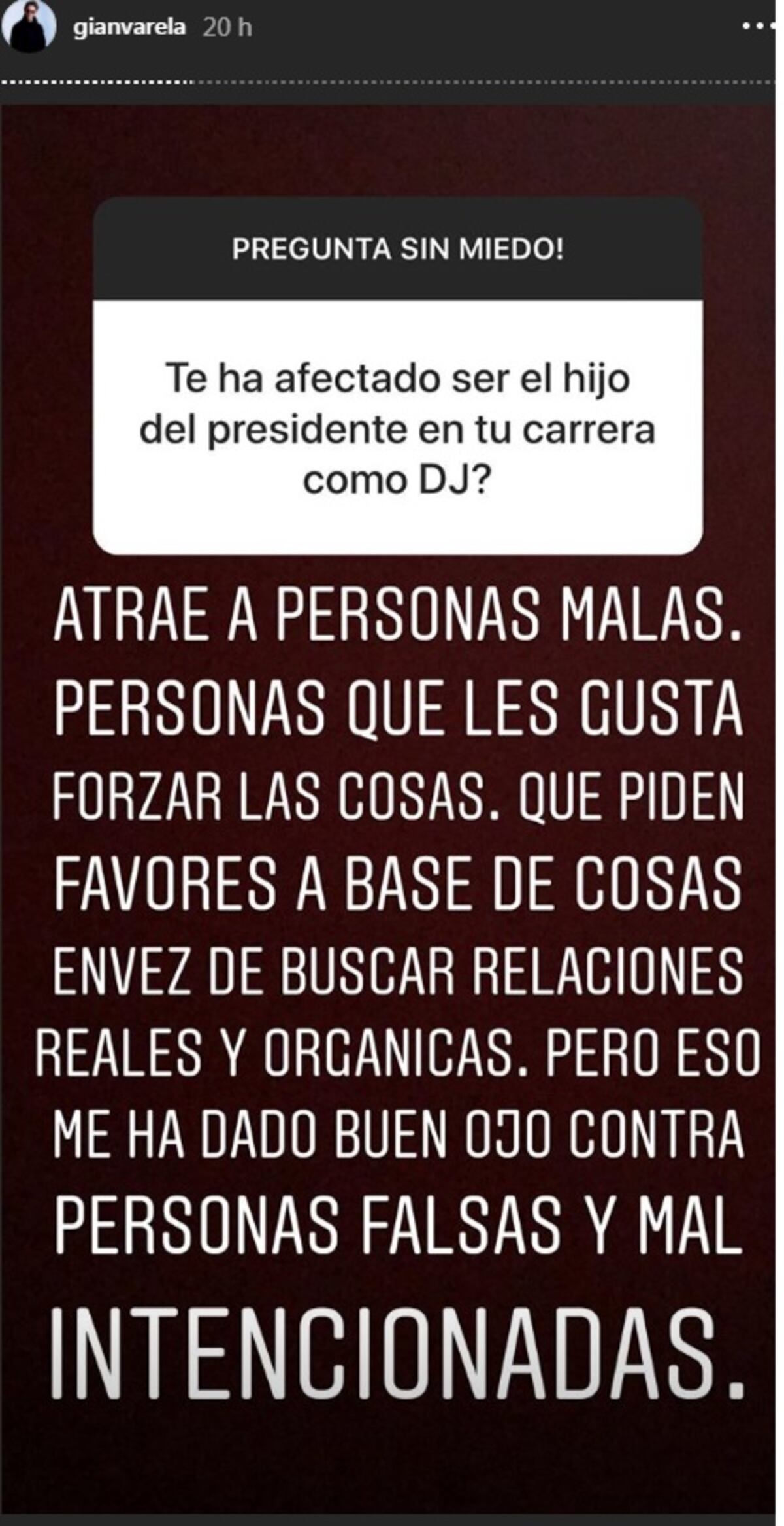 'Tener plata no te hace más jat':Gian Varela.Admite le dicen 'Tortuguín',pero...