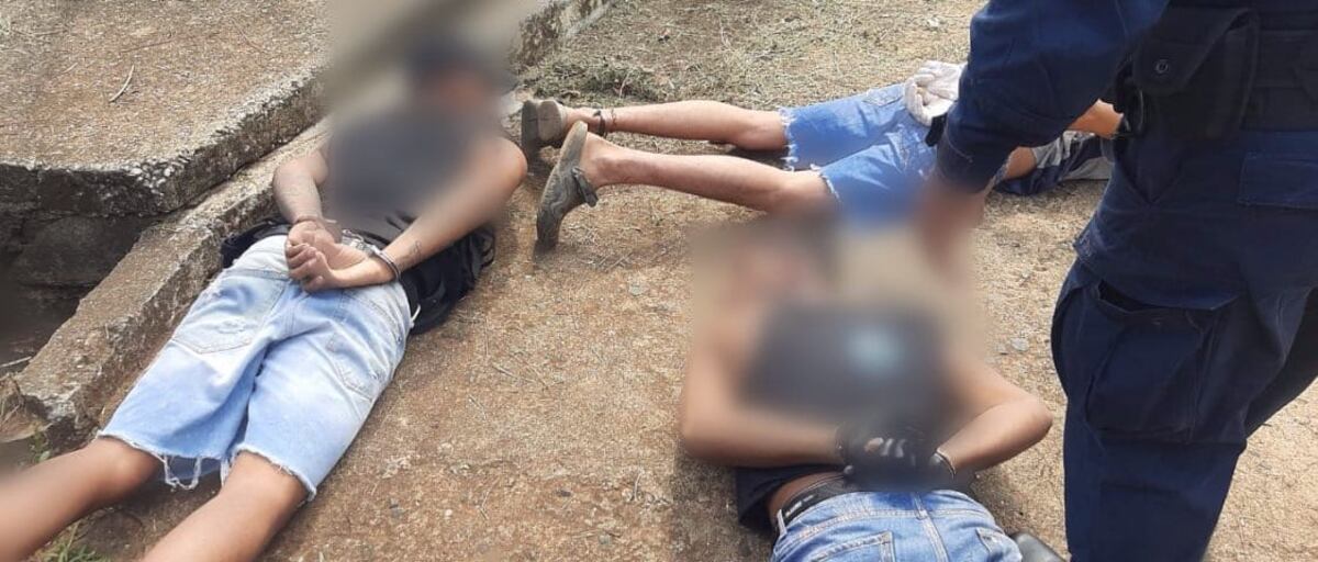 Qué locura. Rompieron la cuarentena absoluta y andaban con chalecos antibalas por Arraiján. Los atrapan