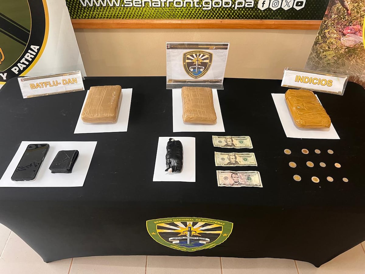 ¿QUÉ LLEVABA EN LA MOCHILA? Menor fue sorprendido con tres paquetes en Darién