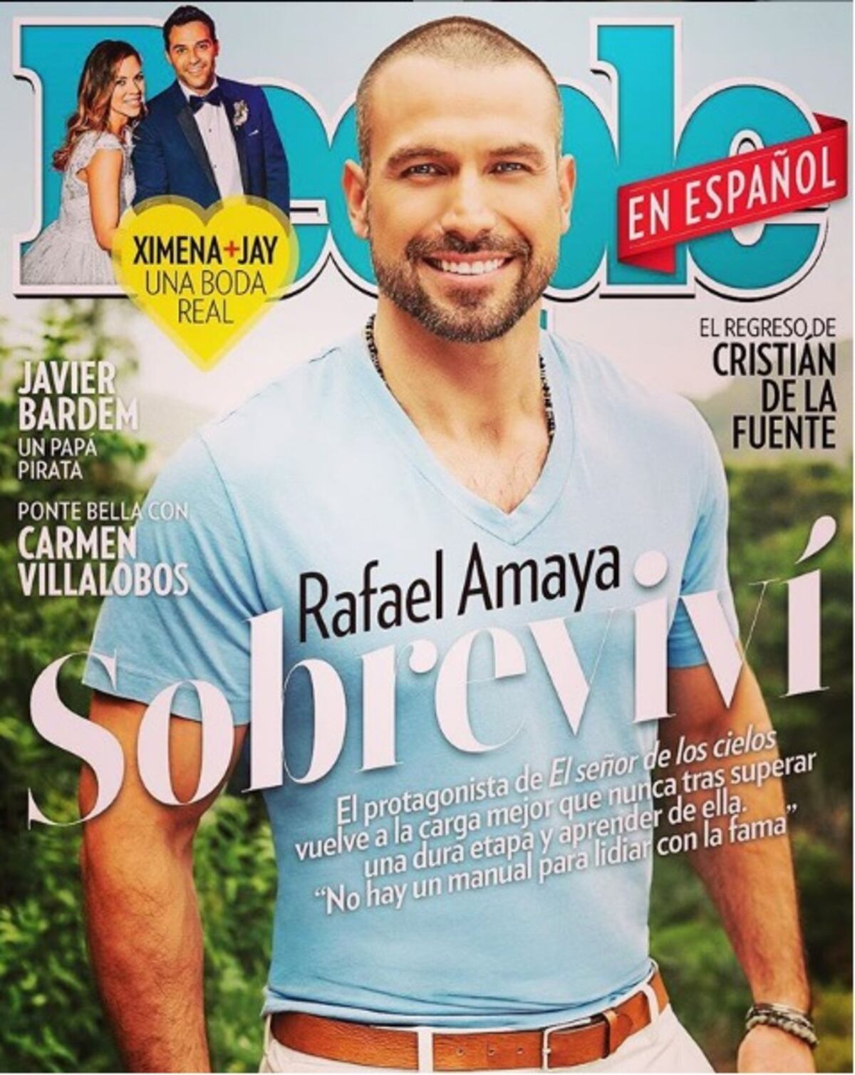 Revista TVNotas revela que el actor Rafael Amaya está adicto a scort colombiana