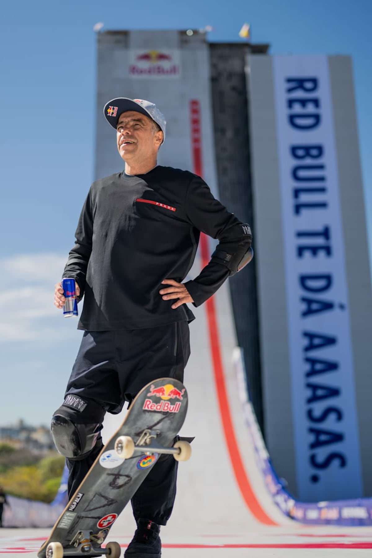 ¡Que ponchera! Sandro se lanzará de la rampa definitiva más alta del mundo: el veterano brasileño va por el drop más alto del planeta