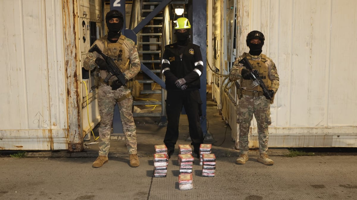 Droga descongelada con sello de ‘Super Mario’ cae en puerto del Pacífico