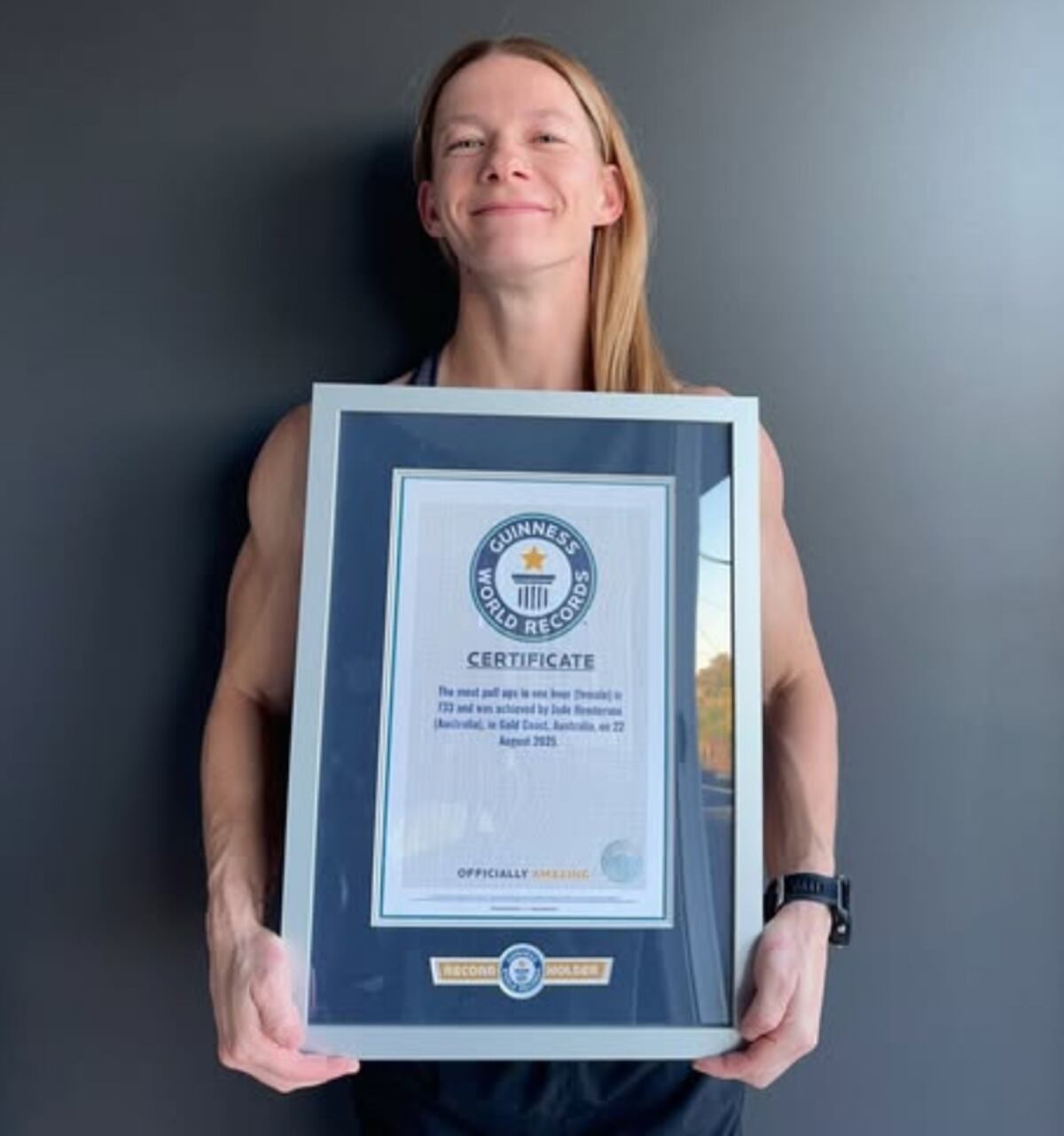 ¡Qué power! Jade Henderson hace 733 dominadas en 1 hora y bate récord mundial de casi 10 años