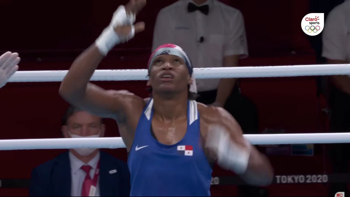 Tokio 2020: Atheyna Bylon gana en el debut del boxeo olímpico