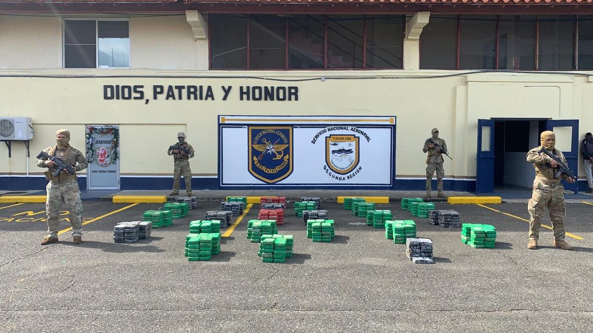 Senan tumba más de media tonelada en Colón