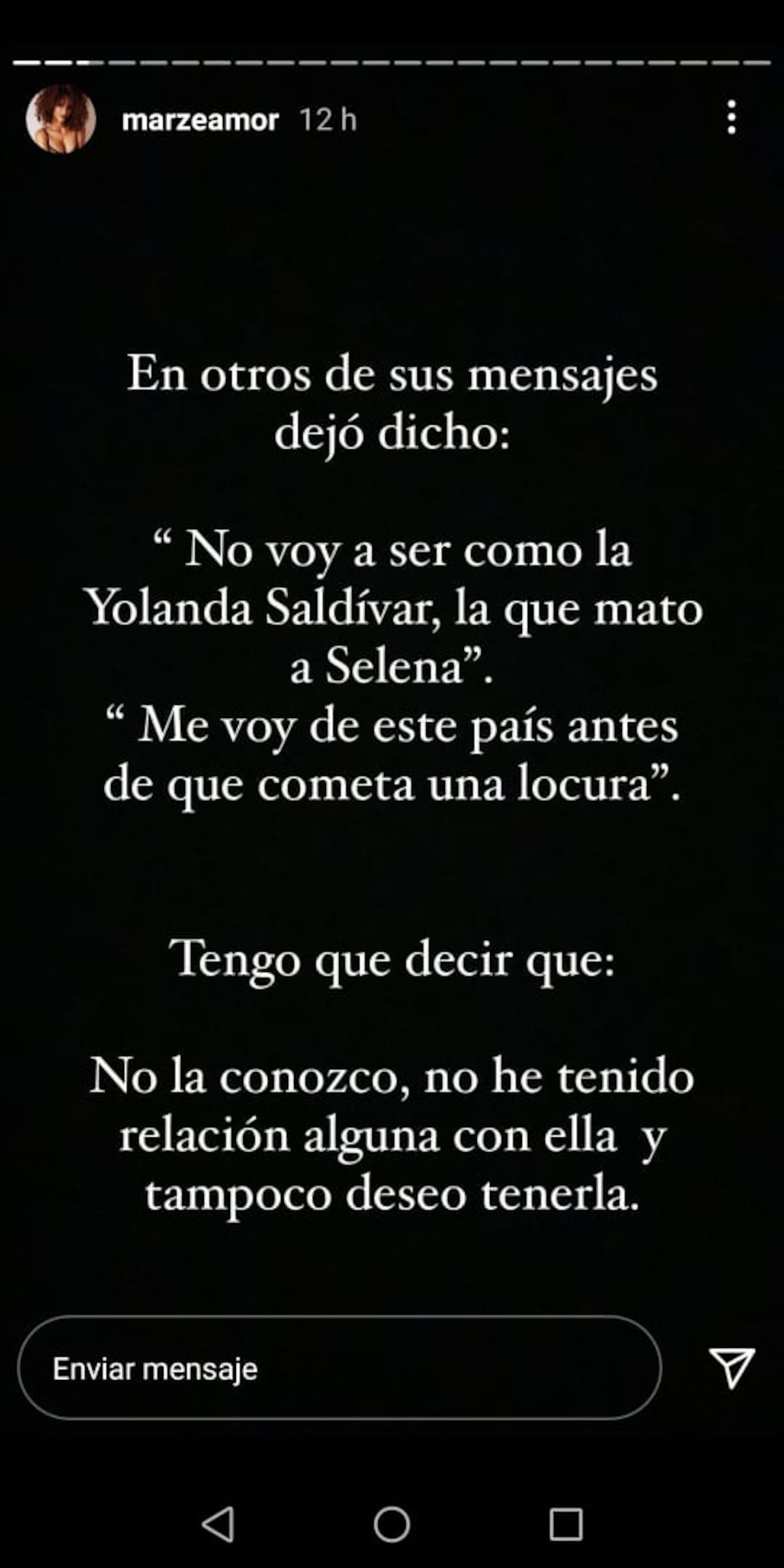 Expresentadora cuenta el infierno que pasó con otra mujer que se enamoró de ella, la acosó y hasta amenazó de muerte