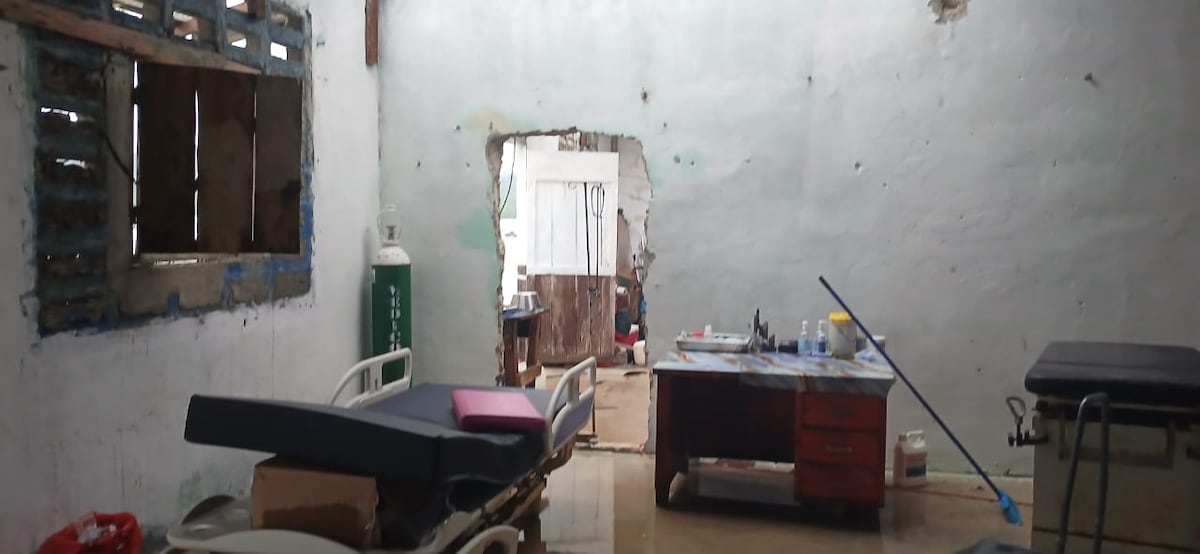 Vendaval deja daños en escuelas, centros de salud y viviendas de Guna Yala