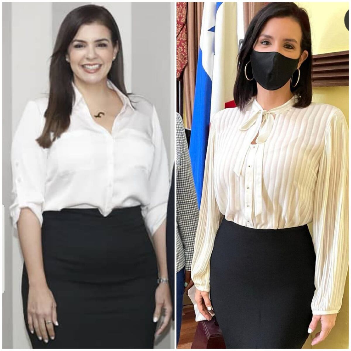 Impresionante. La vicealcaldesa Judy Meana está irreconocible