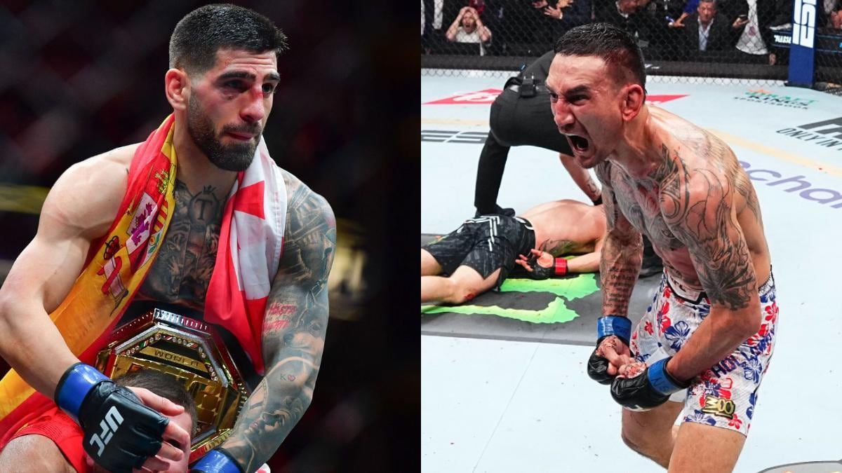 Topuria y Holloway dan el peso y confirman el combate estelar de mañana sábado 26 en Abu Dhabi