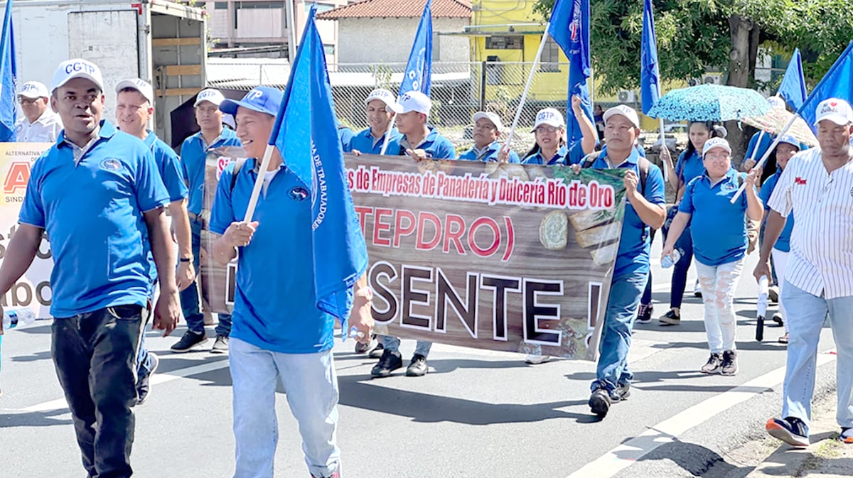 Panamá conmemora el día del trabajador con marchas y concentraciones