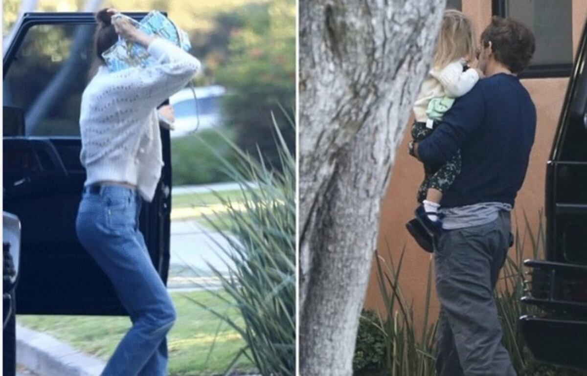 Captan a Irina Shaik con mala cara tras rumores de romance  de su esposo y Gaga