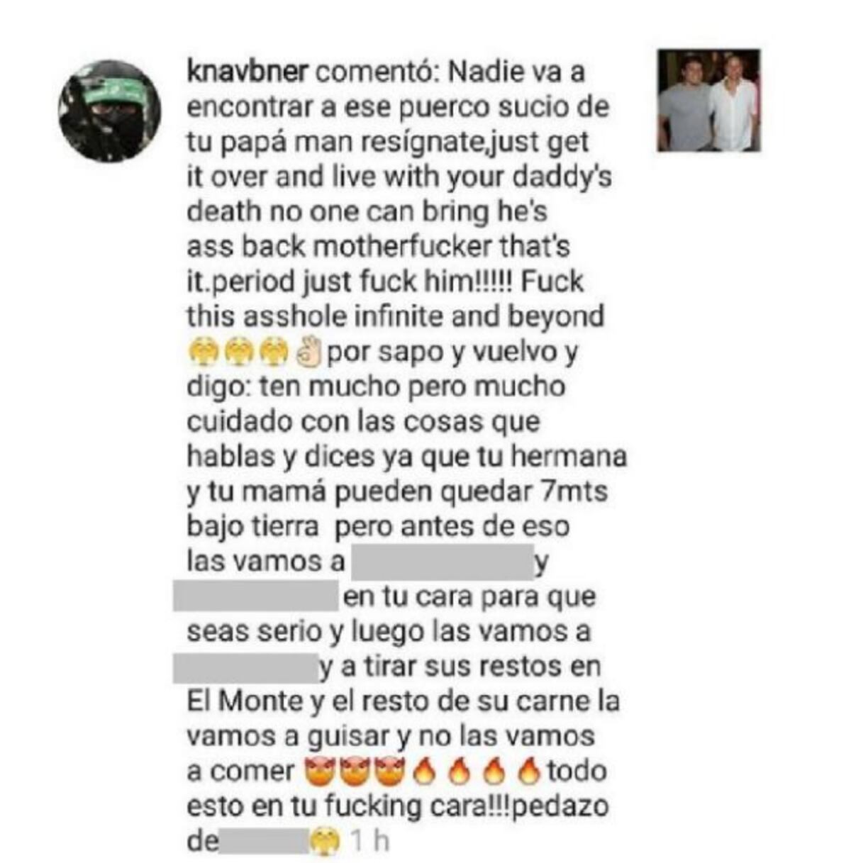 ¡OTRA NAVIDAD SIN SU PAPÁ! Amenazan nuevamente a la familia de Vernon Ramos 