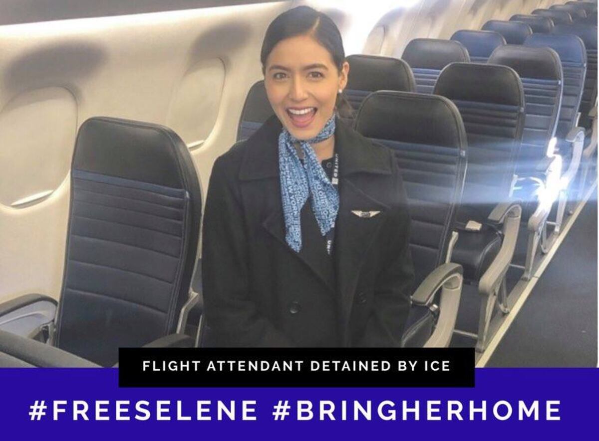 Liberan a azafata que estuvo detenida por un mes en los Estados Unidos