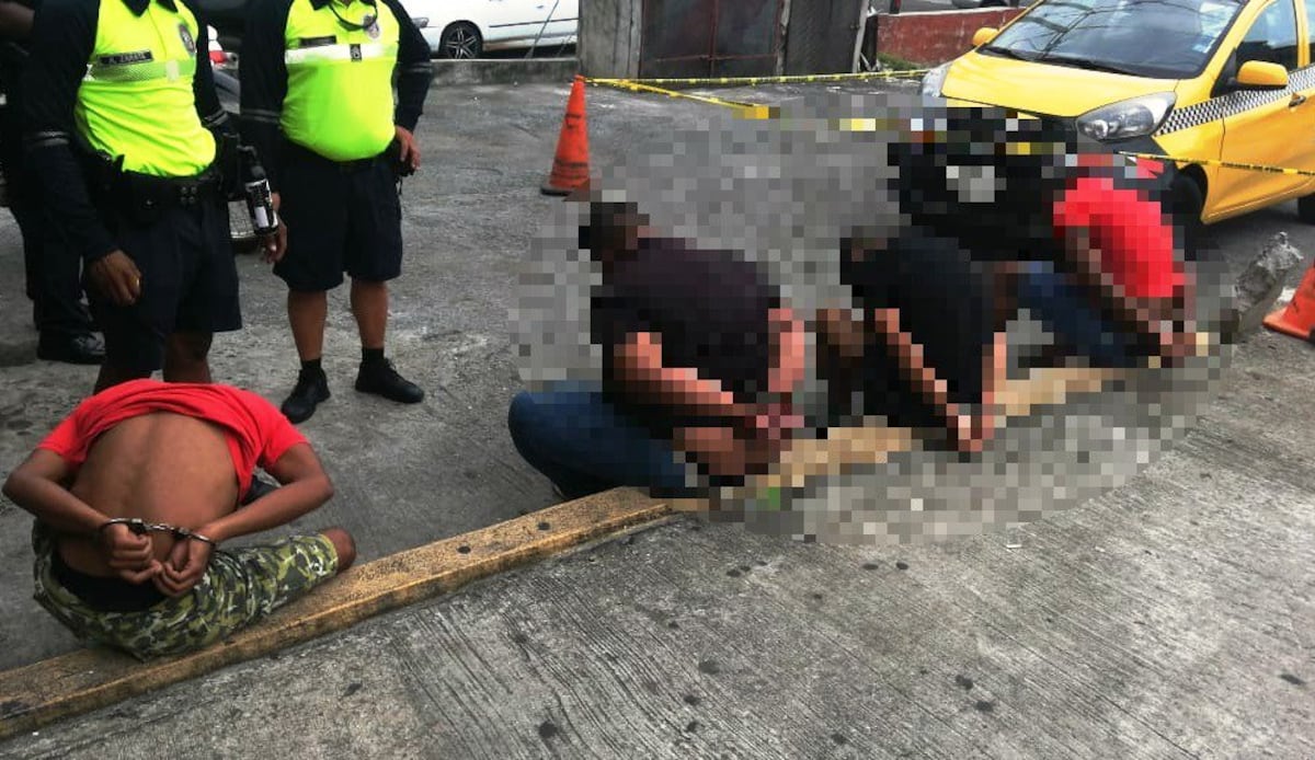 Utilizaban un taxi para cometer robo en comercios de Panamá Oeste  
