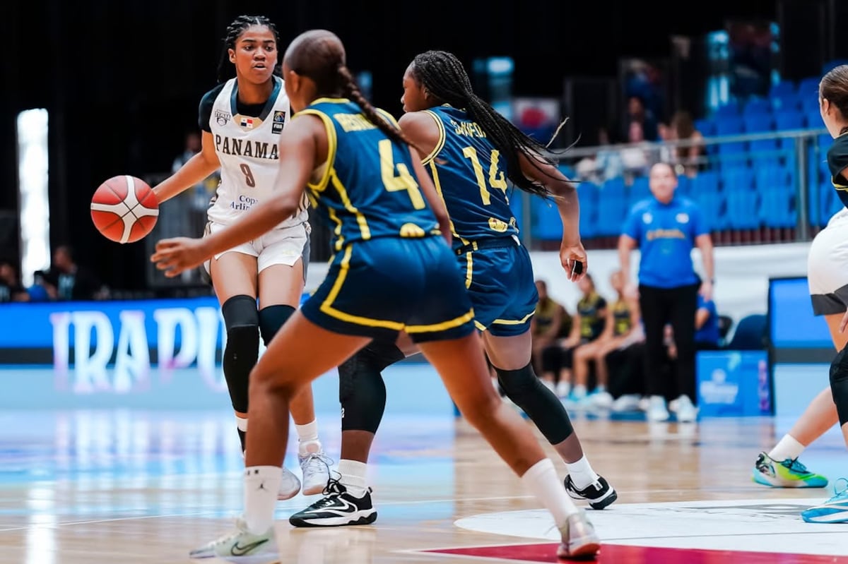 ¡Otra caída dura! Panamá sucumbe ante Colombia en el baloncesto femenino