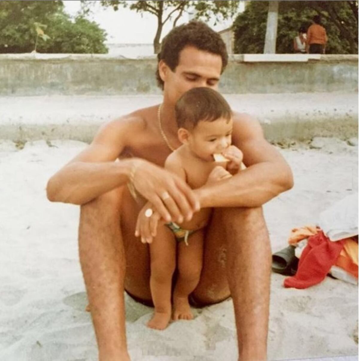 Radamel Falcao se despide de su padre con emotivo mensaje y fotos