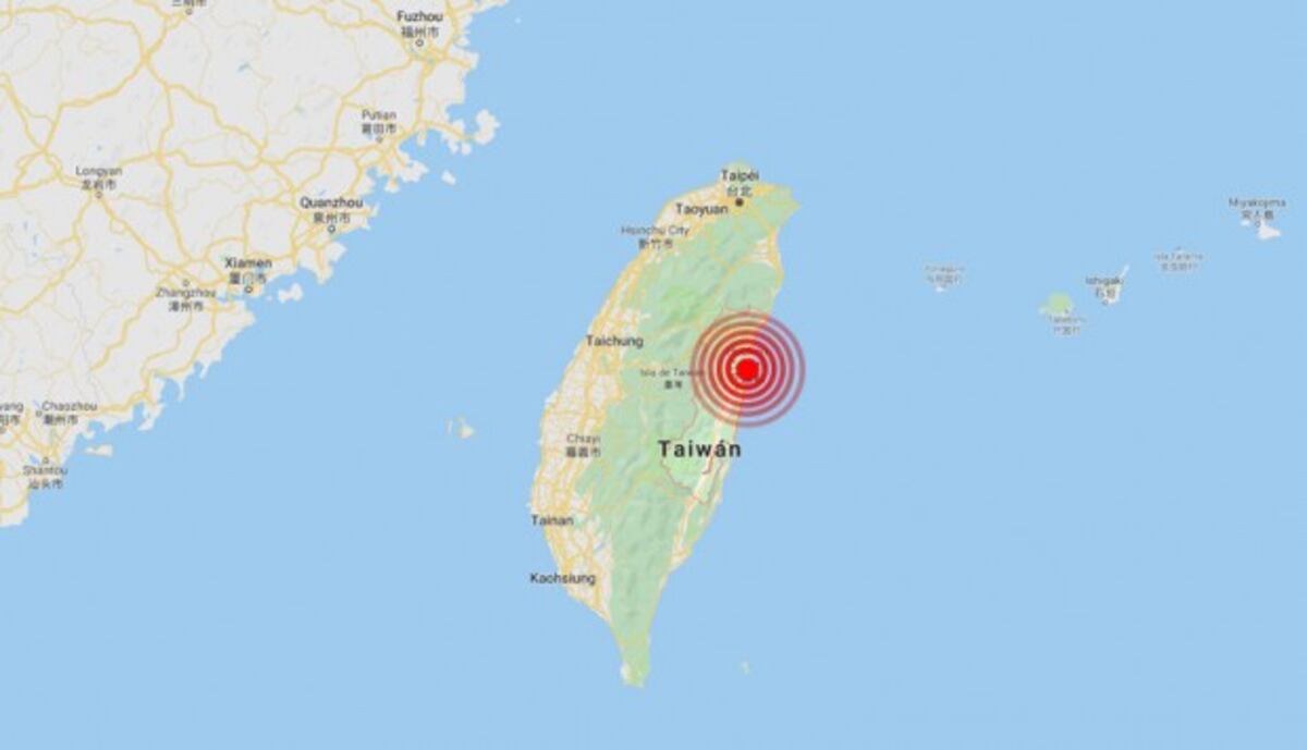 Taiwán: un sismo de magnitud 6,1 causa daños leves en Taipei y el este del país